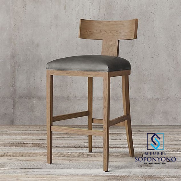 Kursi-Bar-Jati-Minimalis-Sandaran-Kayu-Lengkung